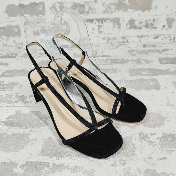 New Pelle Moda Francis 2 Black Strappy Sandals M581 - Picture 4 of 13